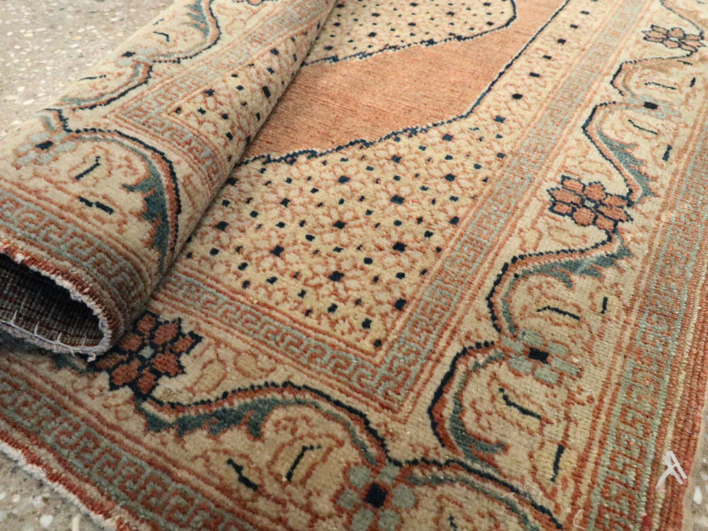 Antique Persian Tabriz Hagi Jalili Rug, No.18256 - Staging