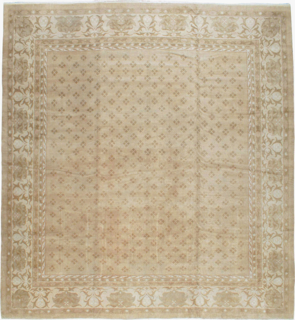 Antique Indian Agra Carpet, No.18259 - Staging