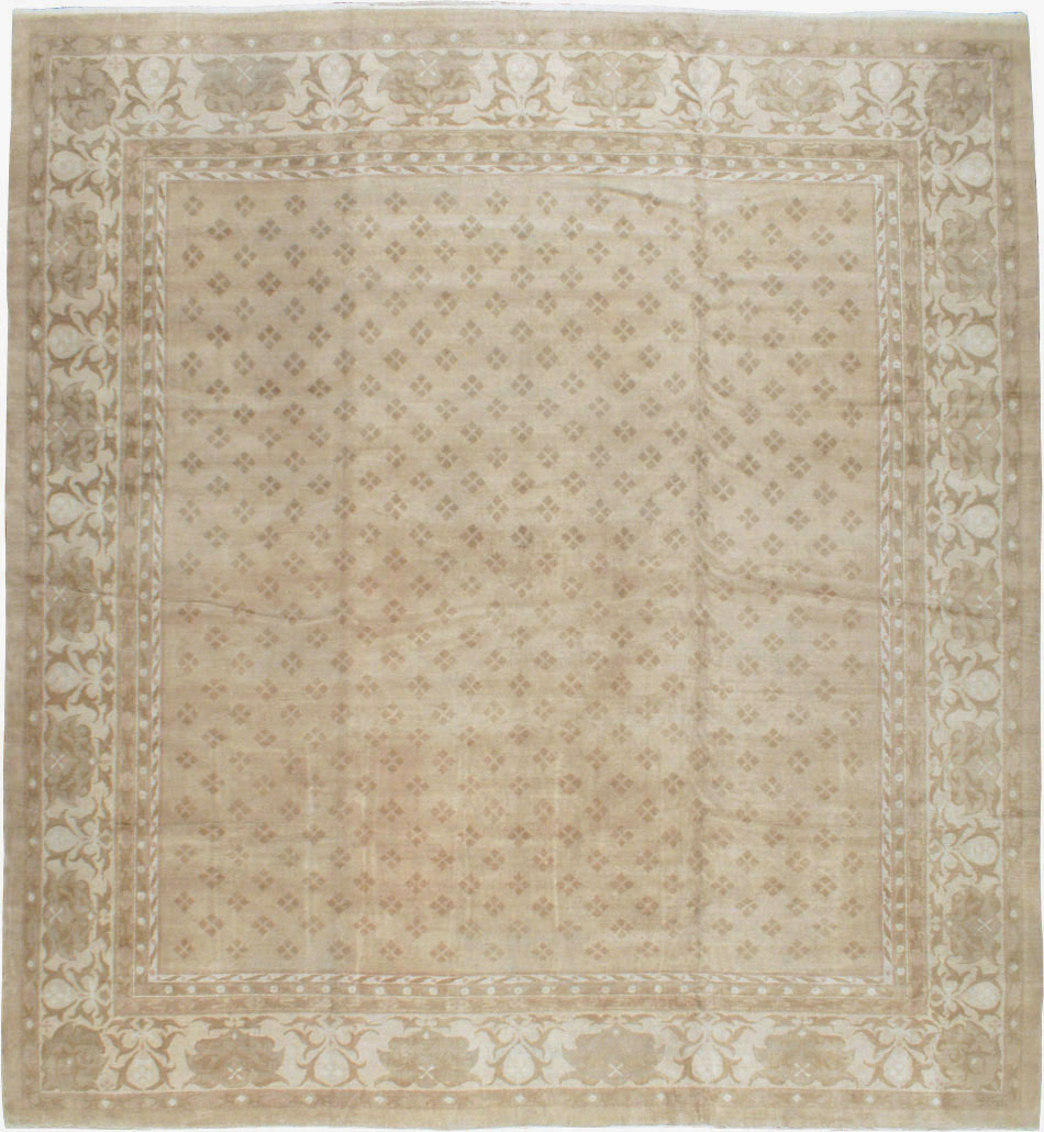 Antique Indian Agra Carpet, No.18259 - Staging