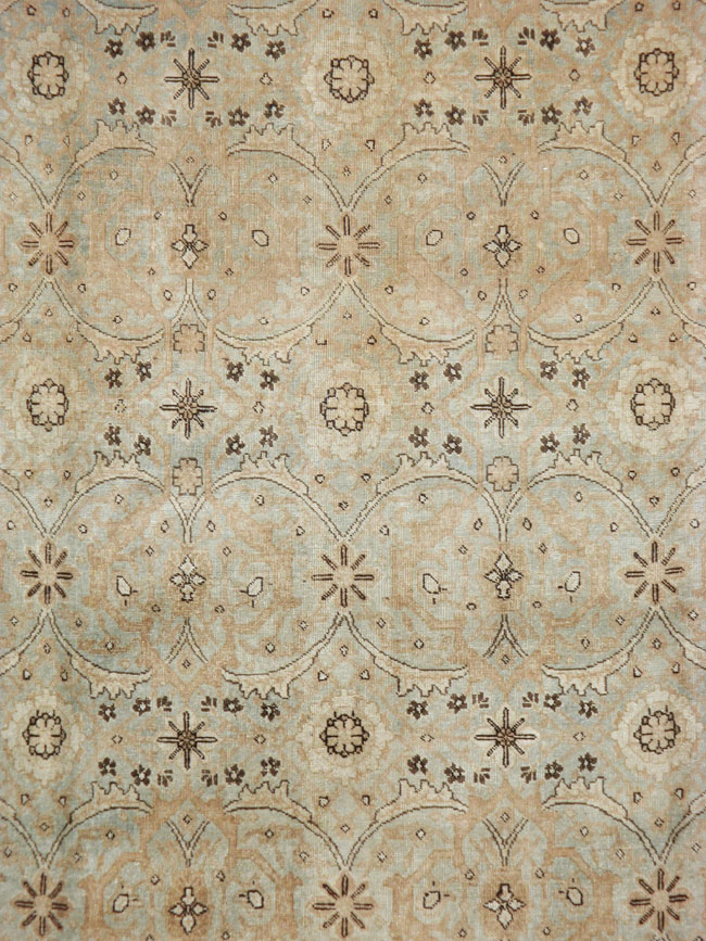 Antique Persian Tabriz Carpet, No.18267 - Staging