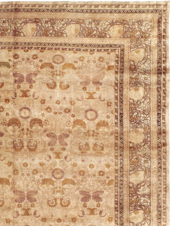 Antique Persian Tabriz Carpet, No.18268 - Staging