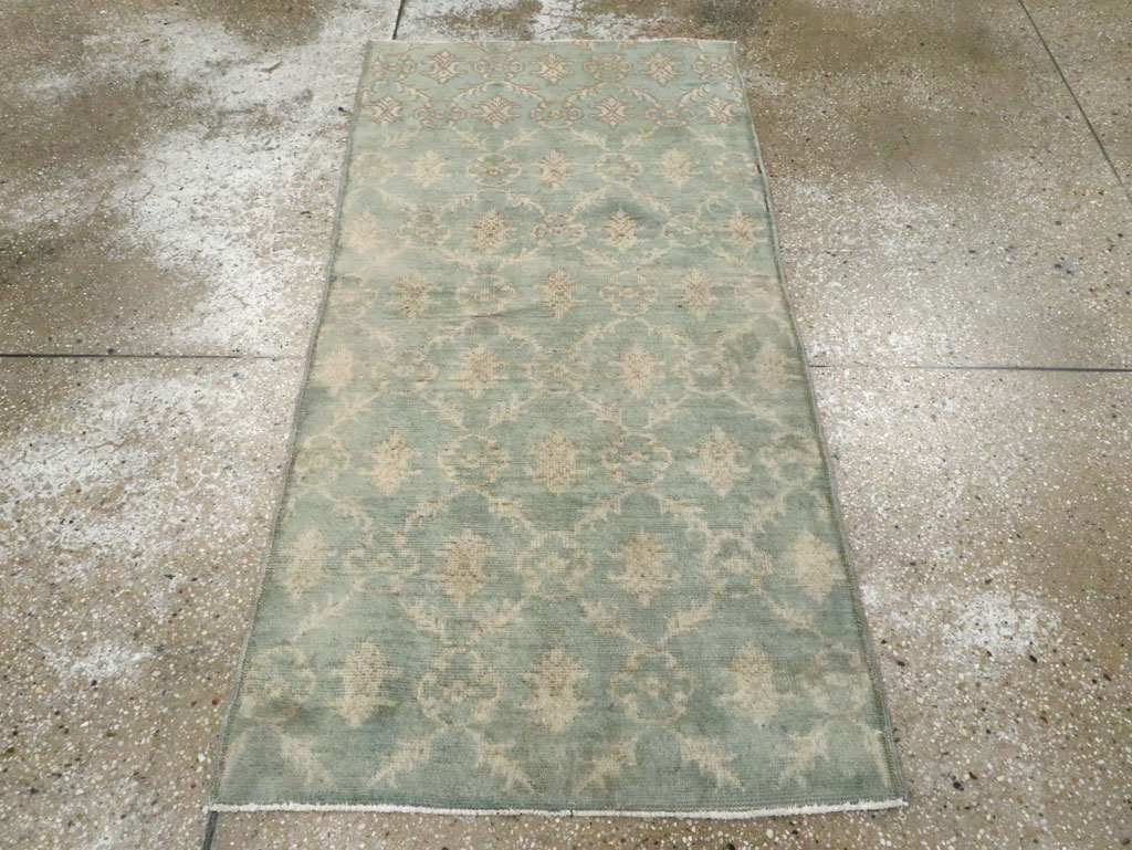 Vintage Turkish Anatolian Throw Rug, No.18272 - Staging