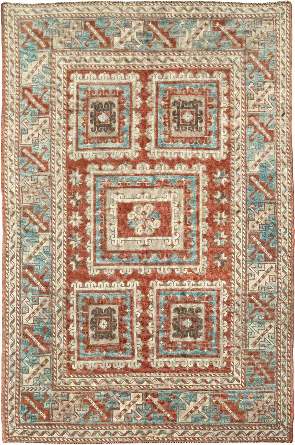 Antique Turkish Anatolian Rug, No.18318 - Staging