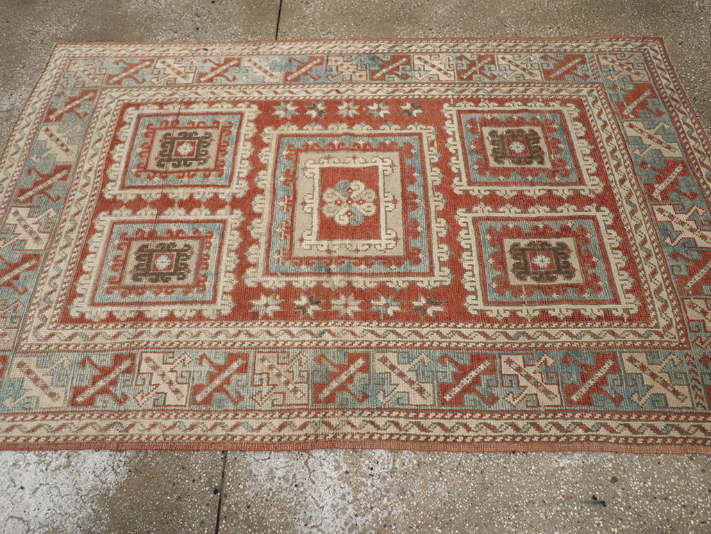 Antique Turkish Anatolian Rug, No.18318 - Staging