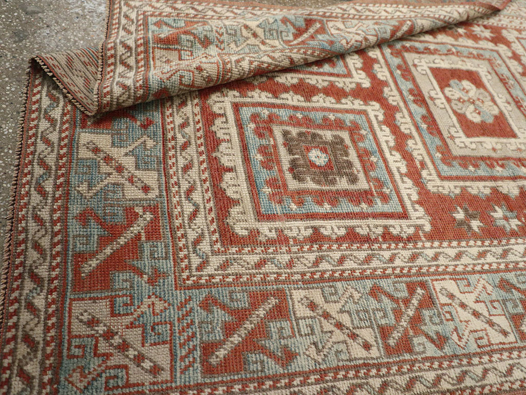 Antique Turkish Anatolian Rug, No.18318 - Staging