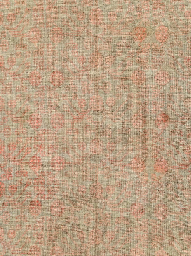 Vintage East Turkestan Khotan Gallery Carpet, No.18374 - Staging
