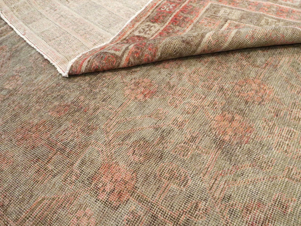 Vintage East Turkestan Khotan Gallery Carpet, No.18374 - Staging