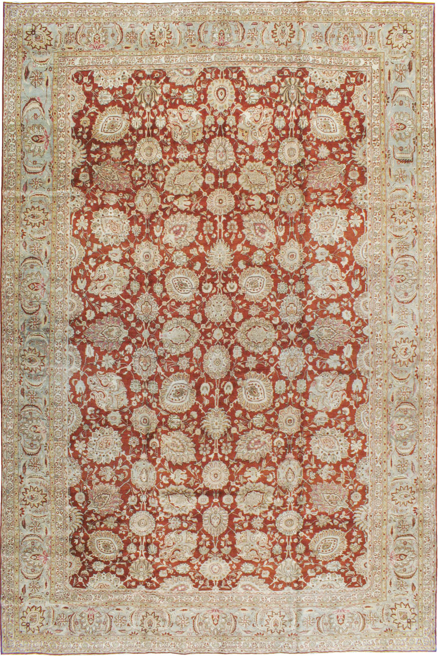 Antique Persian Mahal Carpet, No.18385 - Staging