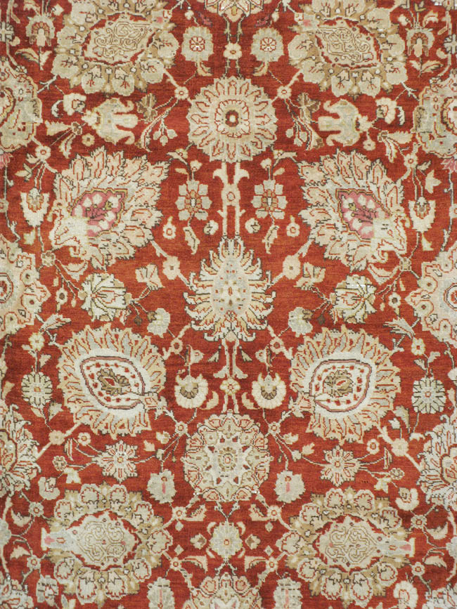 Antique Persian Mahal Carpet, No.18385 - Staging
