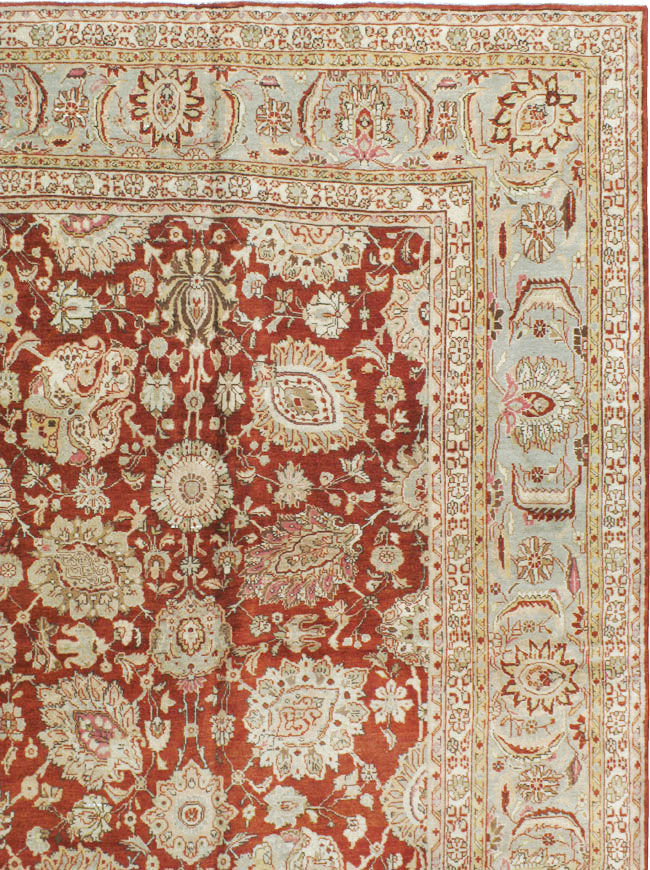 Antique Persian Mahal Carpet, No.18385 - Staging