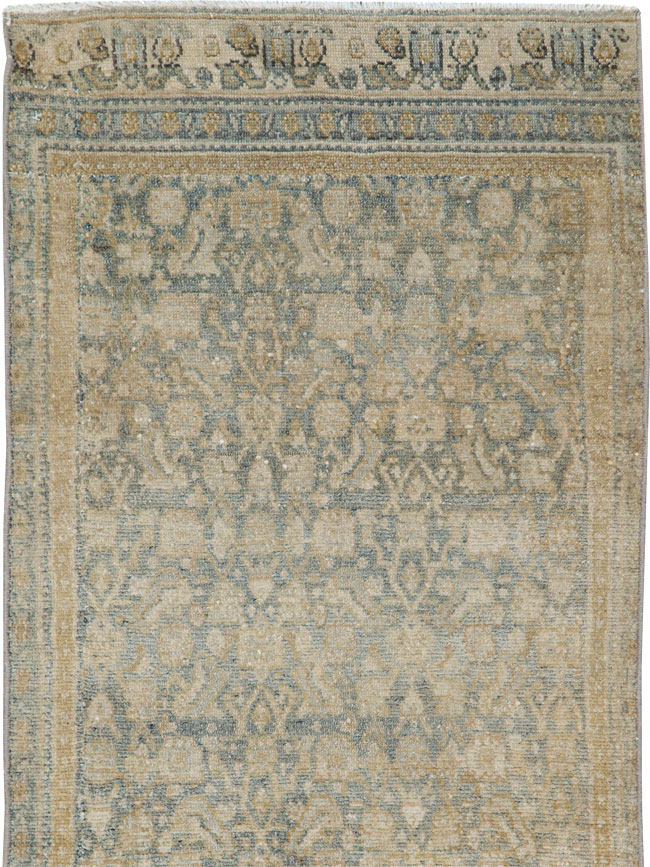 Vintage Persian Malayer Runner, No.18388 - Staging