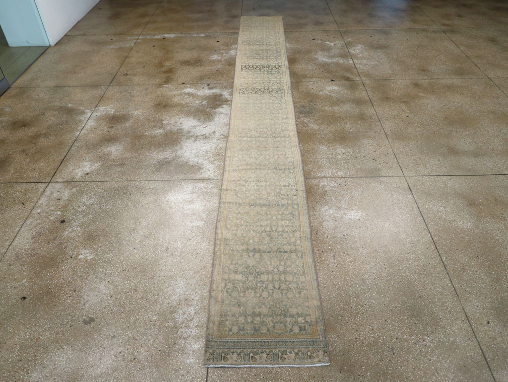 Vintage Persian Malayer Runner, No.18388 - Staging