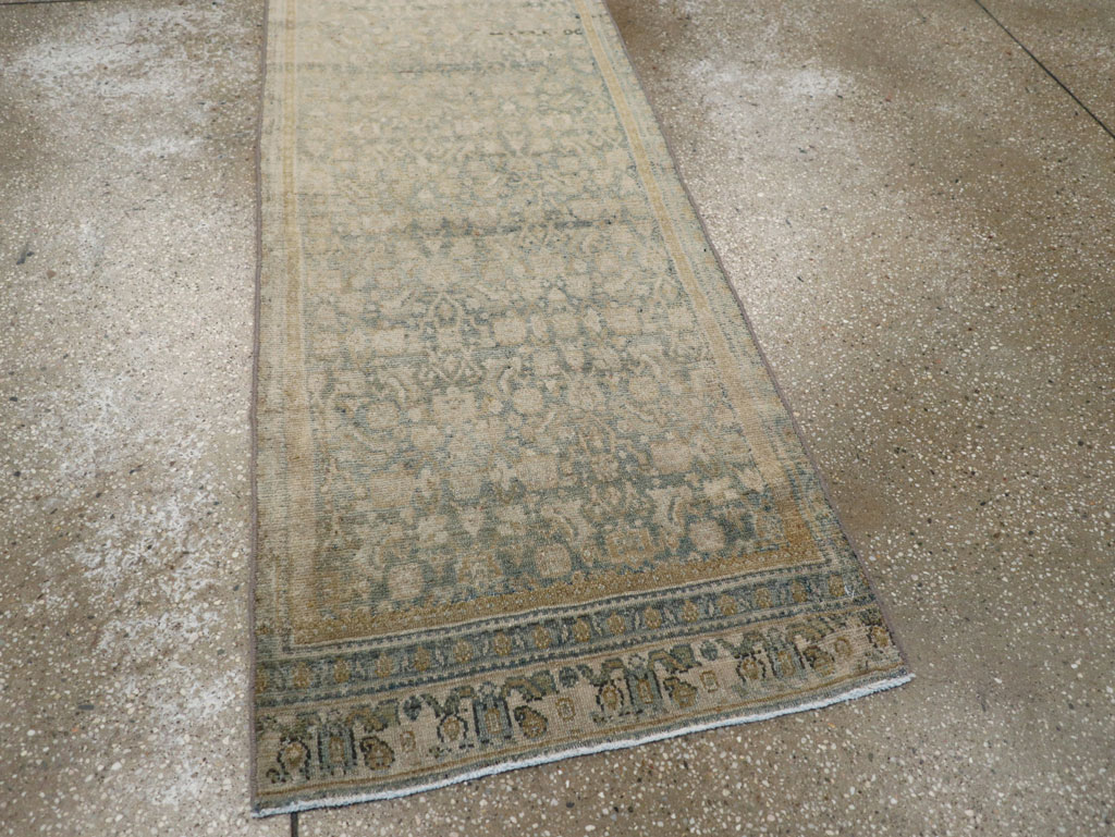 Vintage Persian Malayer Runner, No.18388 - Staging