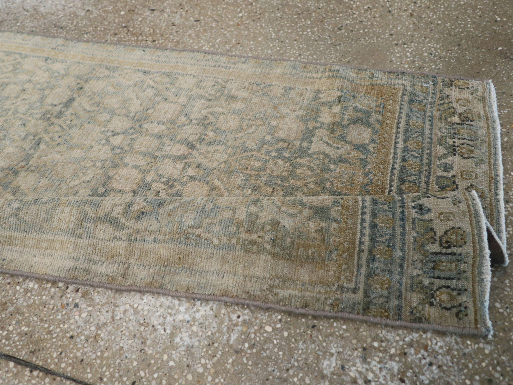 Vintage Persian Malayer Runner, No.18388 - Staging