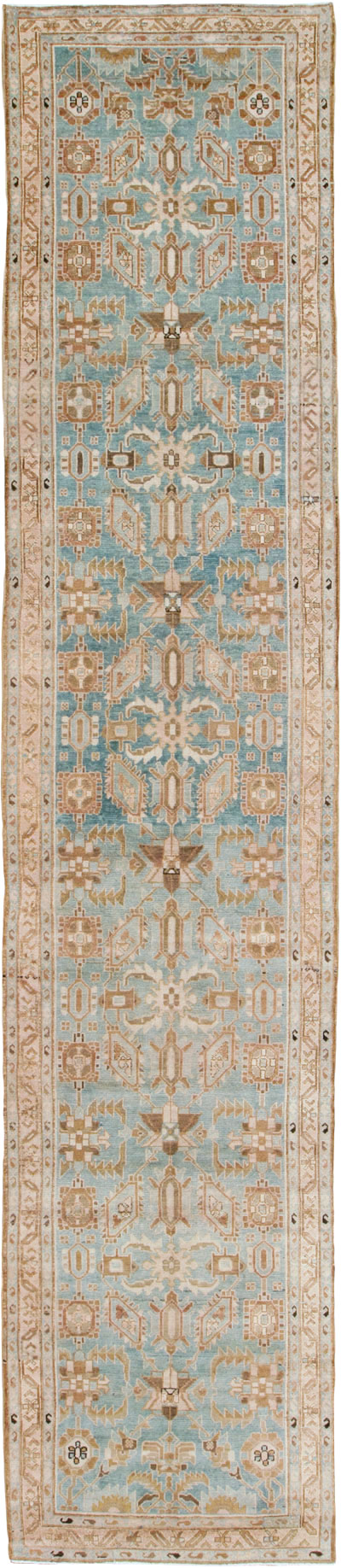 Vintage Persian Malayer Runner (Pair: 1 of 2), No.18389 - Staging