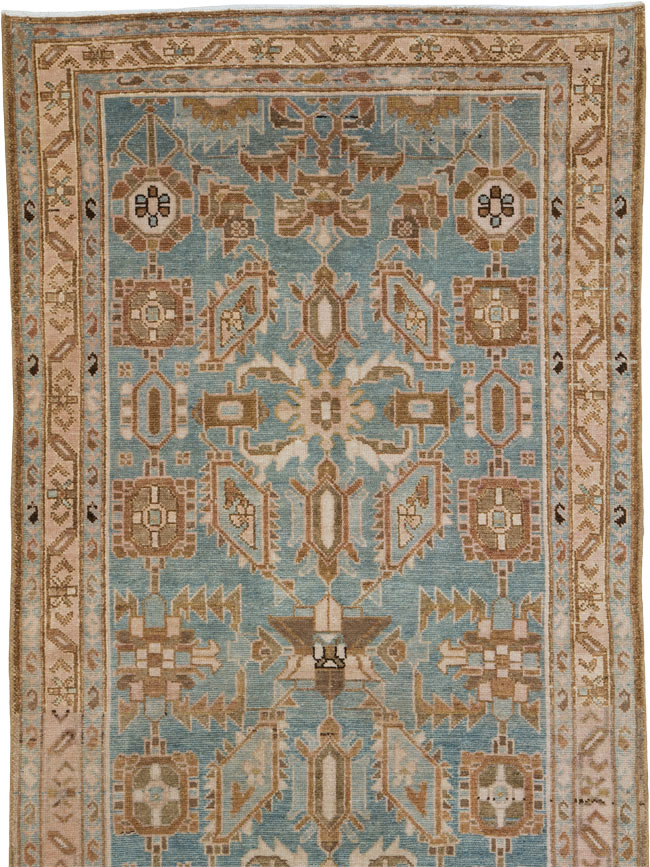 Vintage Persian Malayer Runner (Pair: 1 of 2), No.18389 - Staging