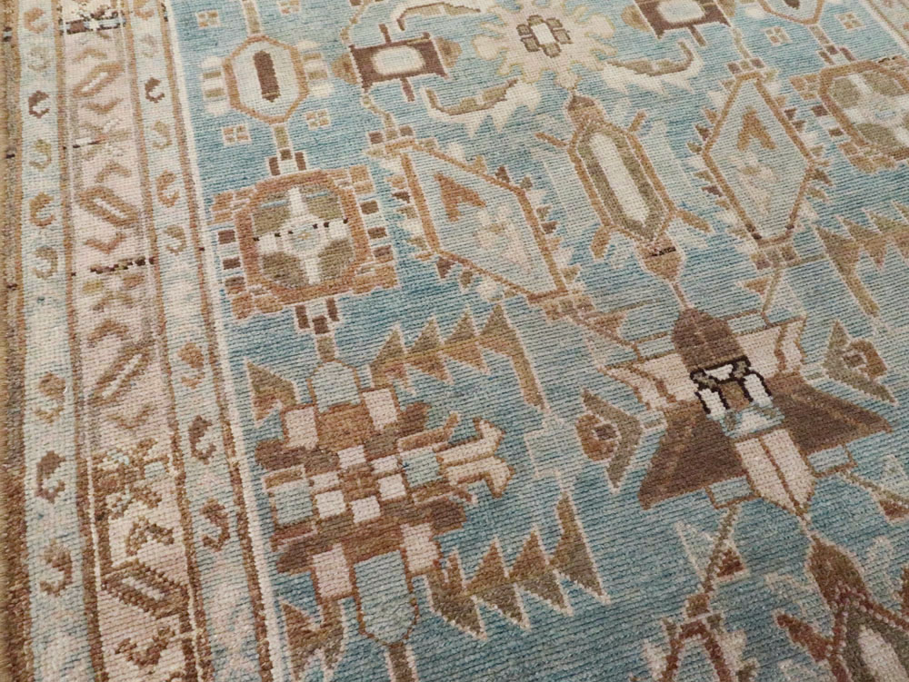 Vintage Persian Malayer Runner (Pair: 1 of 2), No.18389 - Staging