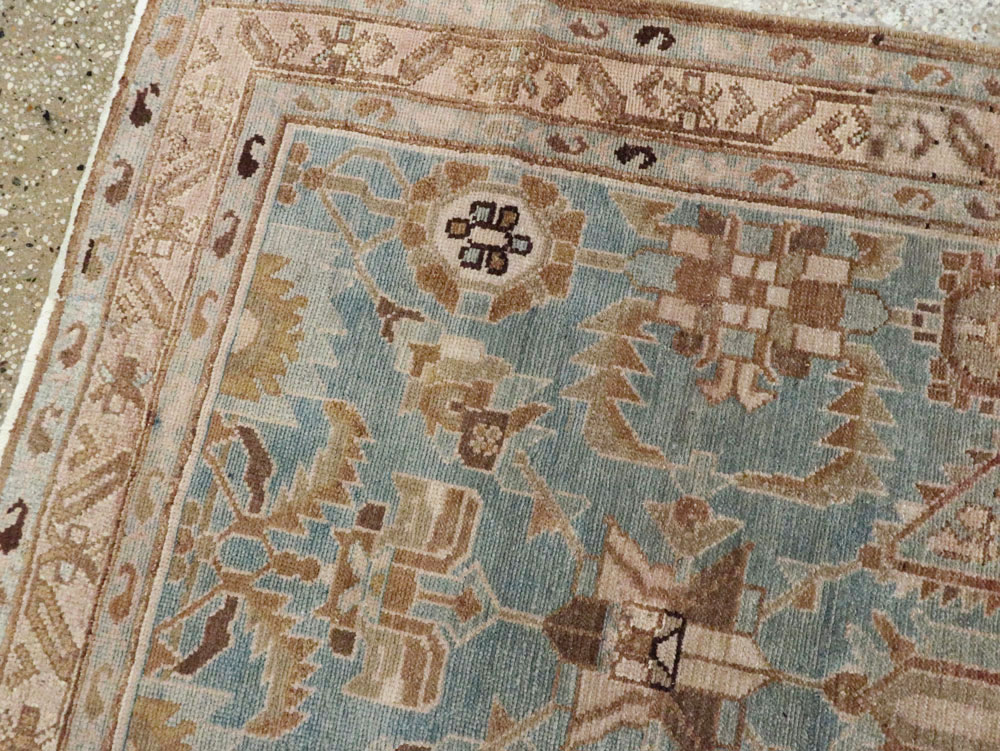 Vintage Persian Malayer Runner (Pair: 1 of 2), No.18389 - Staging