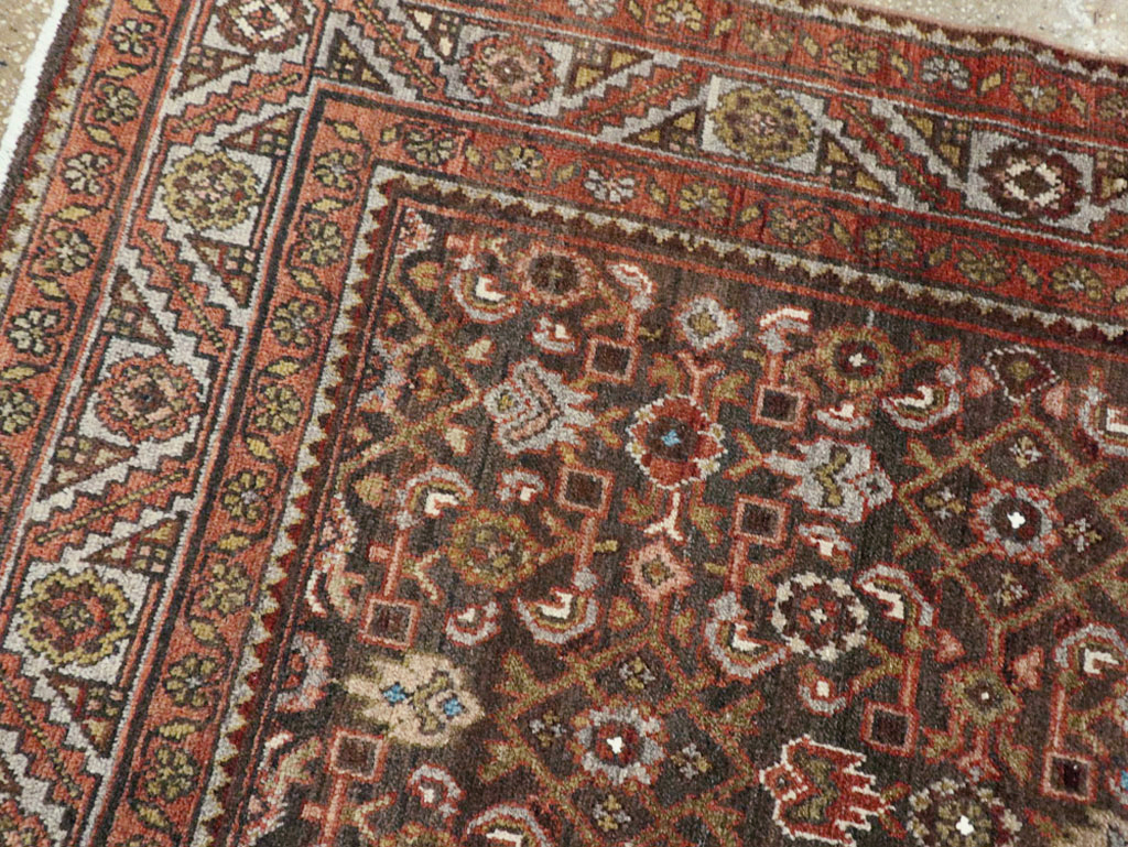 Vintage Persian Malayer Runner, No.18391 - Staging