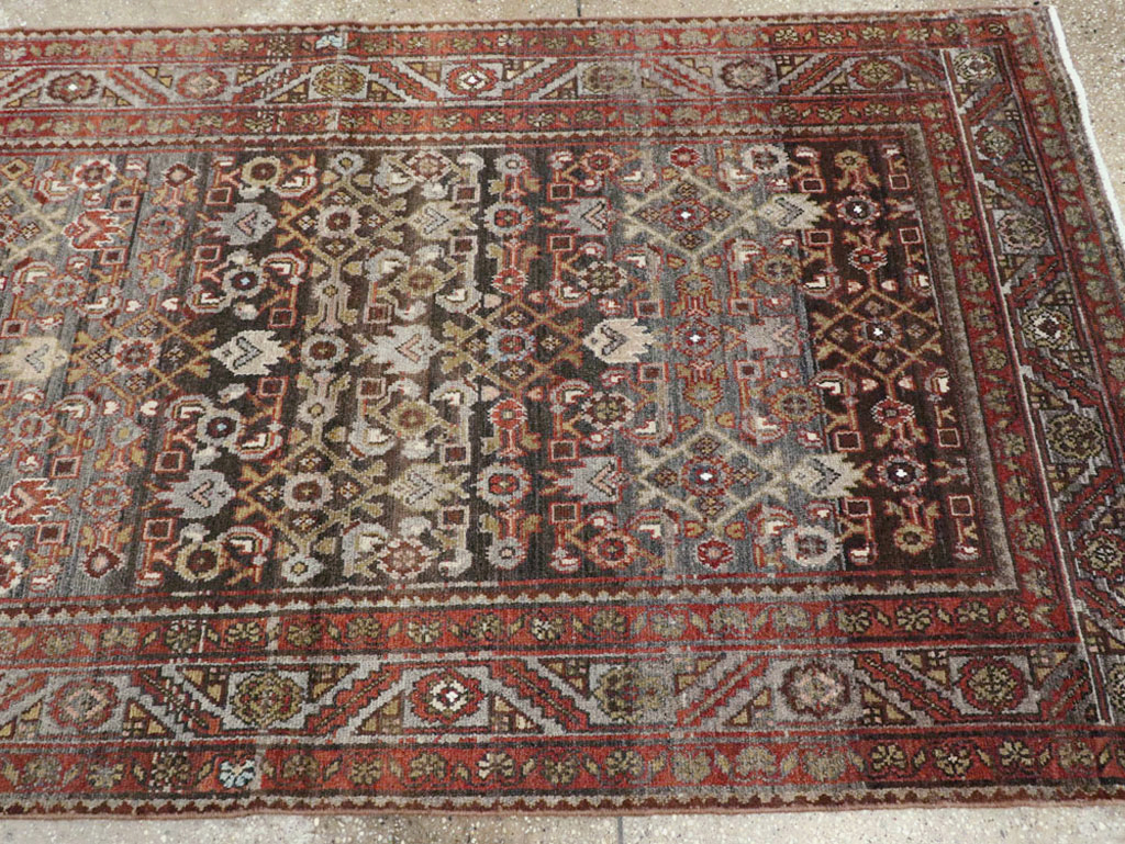Vintage Persian Malayer Runner, No.18391 - Staging