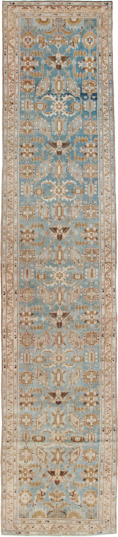 Vintage Persian Malayer Runner (Pair: 2 of 2), No.18393 - Staging