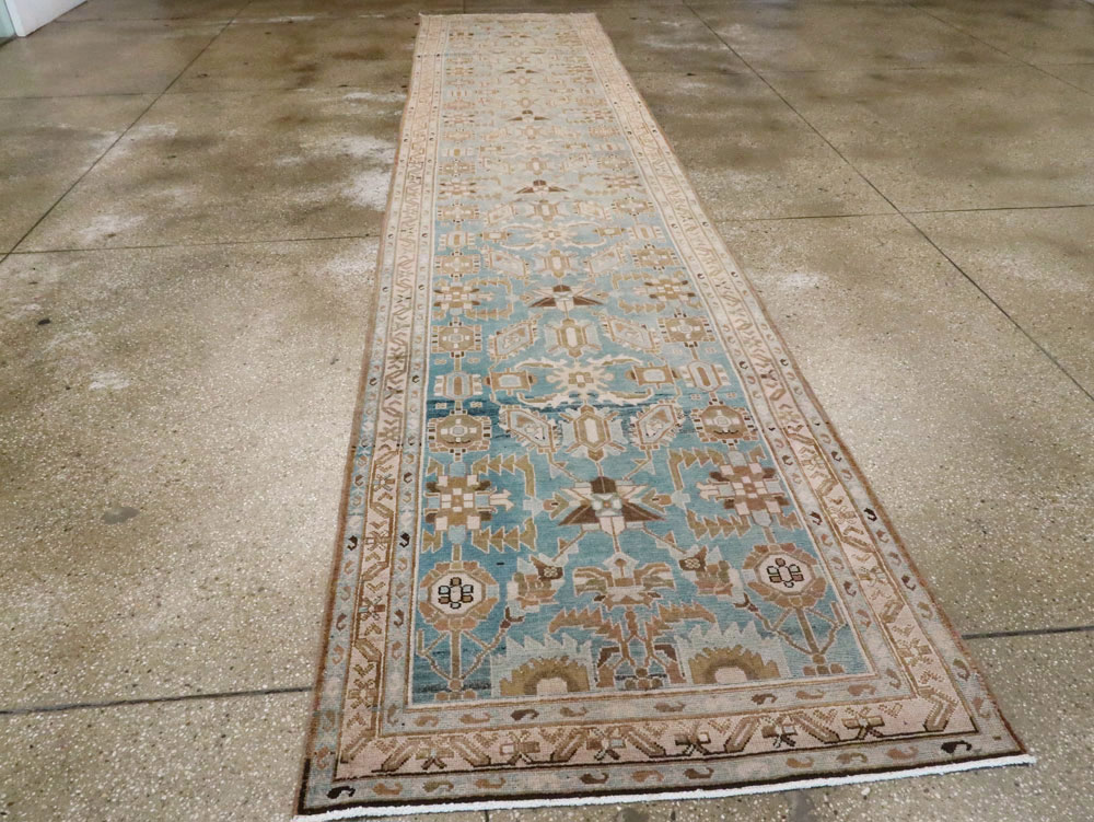 Vintage Persian Malayer Runner (Pair: 2 of 2), No.18393 - Staging