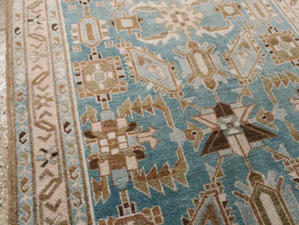 Vintage Persian Malayer Runner (Pair: 2 of 2), No.18393 - Staging