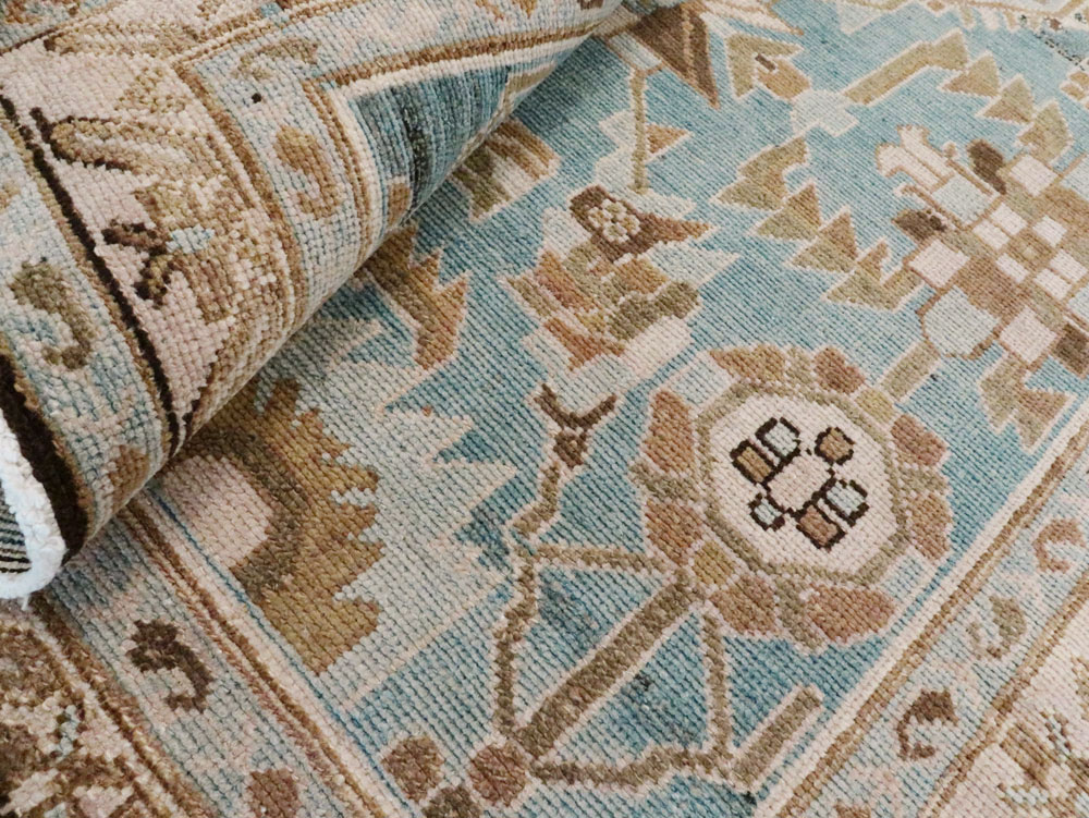 Vintage Persian Malayer Runner (Pair: 2 of 2), No.18393 - Staging