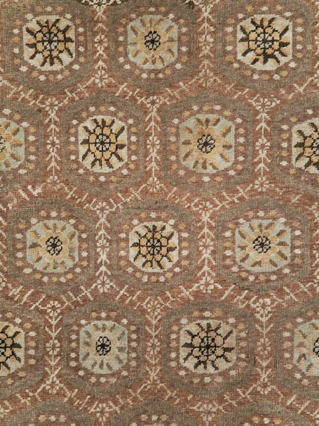Antique East Turkestan Khotan Gallery Rug, No.18427 - Staging