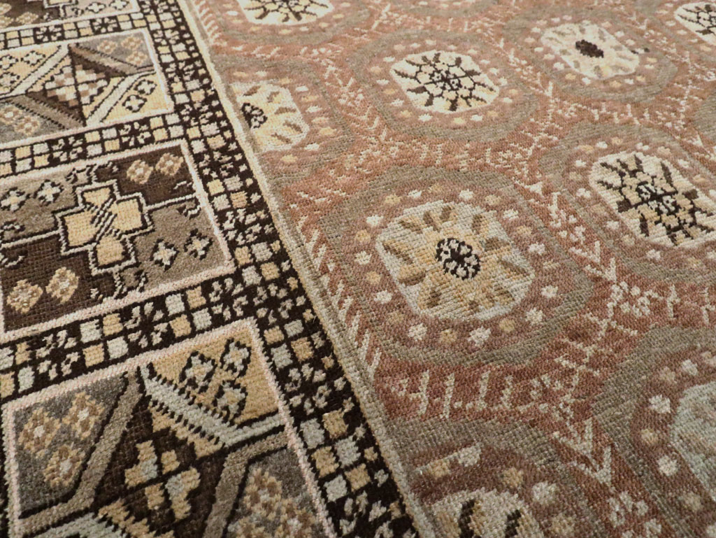 Antique East Turkestan Khotan Gallery Rug, No.18427 - Staging
