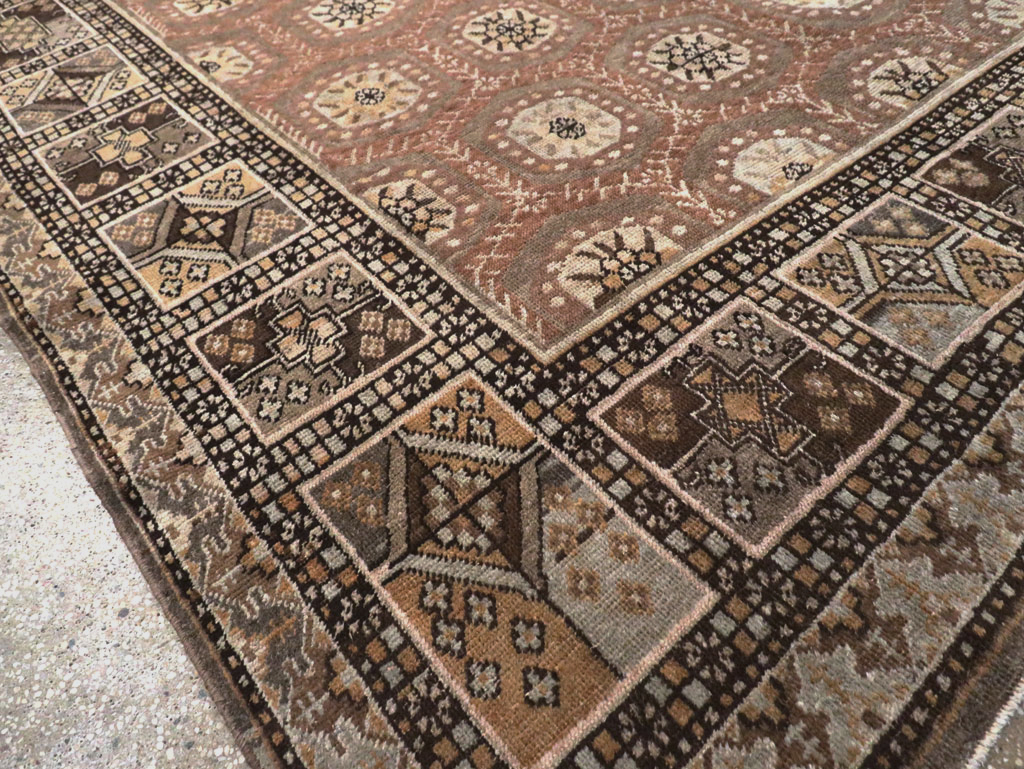 Antique East Turkestan Khotan Gallery Rug, No.18427 - Staging