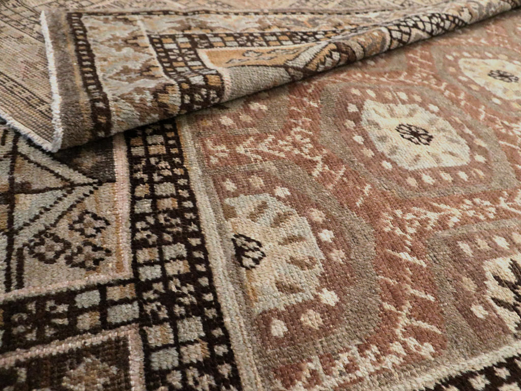 Antique East Turkestan Khotan Gallery Rug, No.18427 - Staging