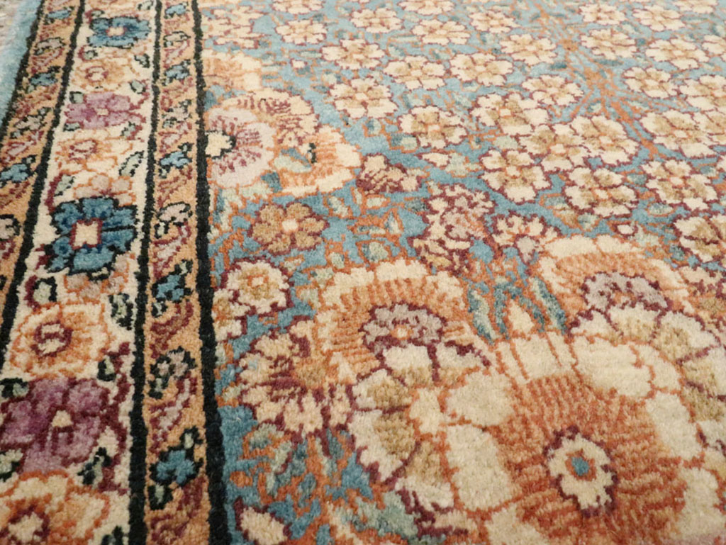 Antique Persian Kerman Rug, No.18447 - Staging