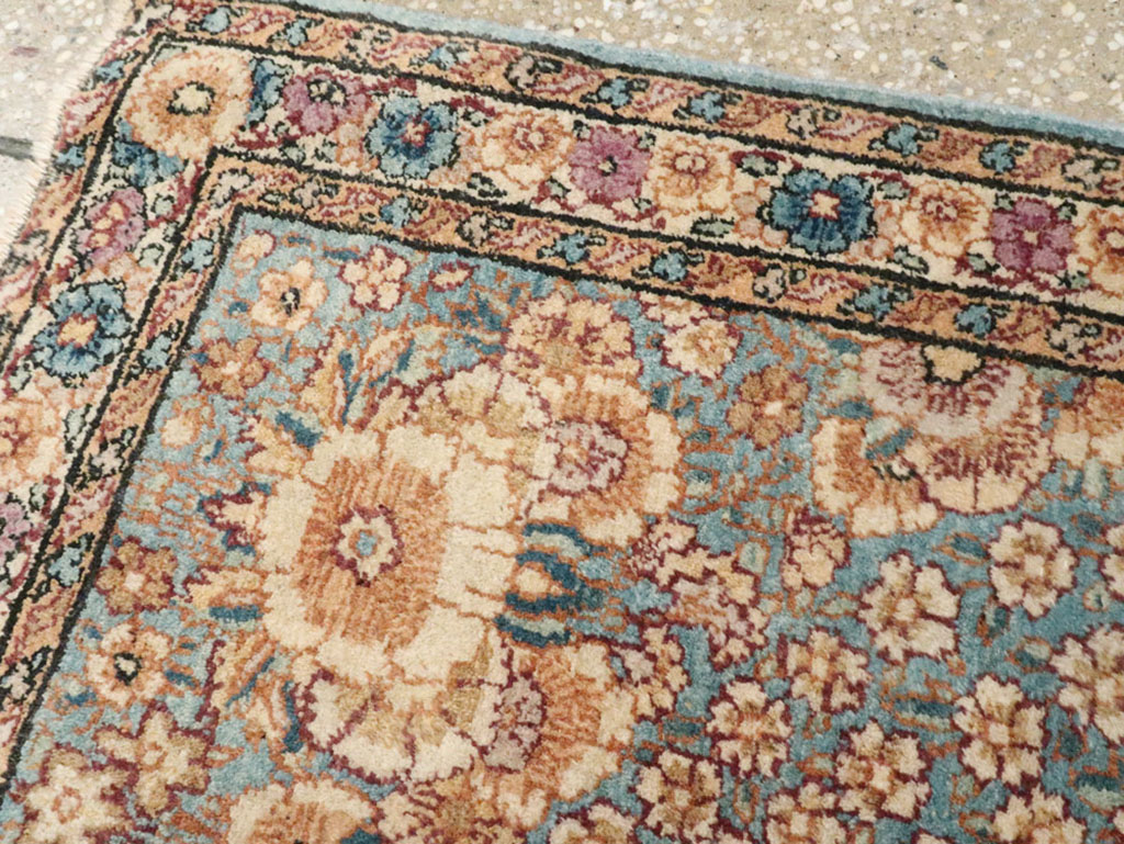 Antique Persian Kerman Rug, No.18447 - Staging