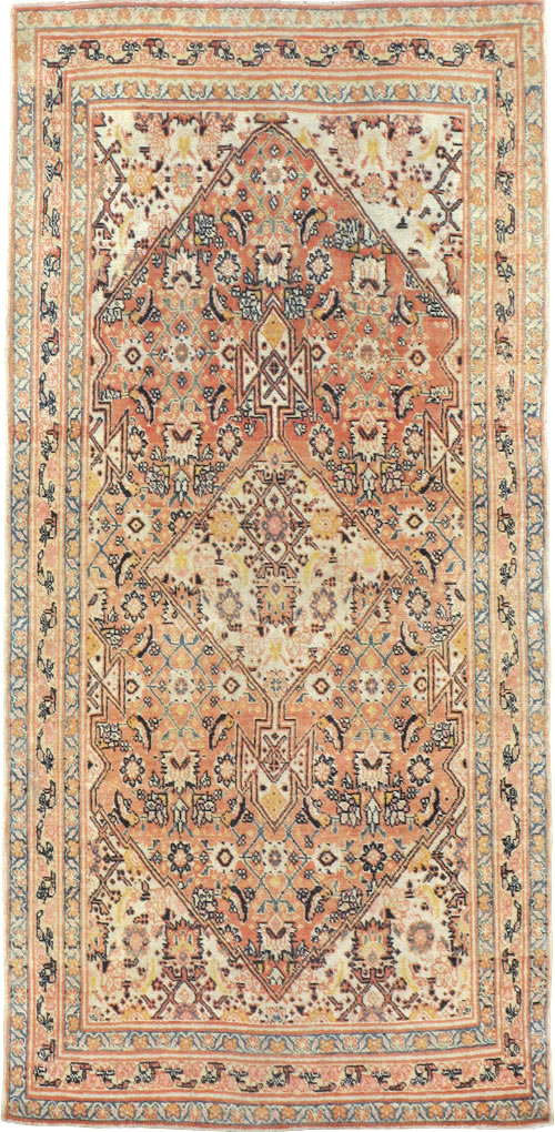 Antique Persian Tabriz Hagi Jalili Rug, No.18460 - Staging