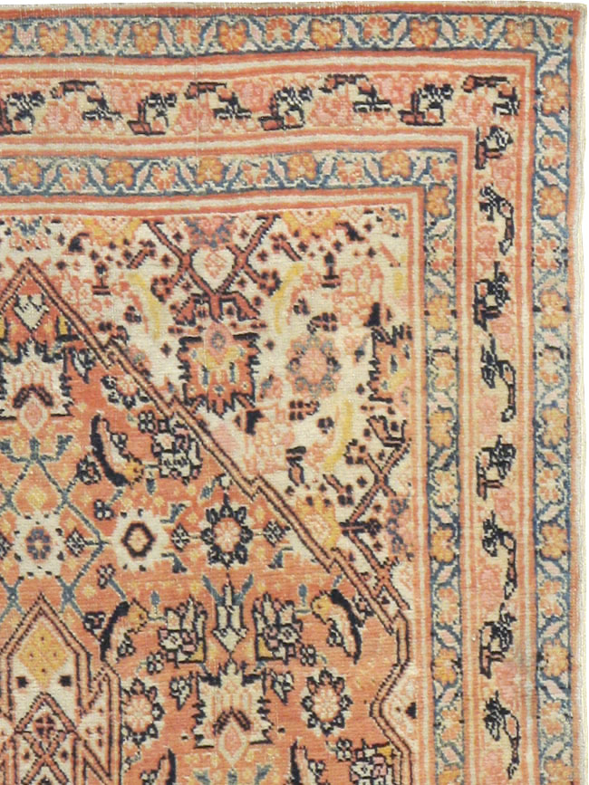 Antique Persian Tabriz Hagi Jalili Rug, No.18460 - Staging