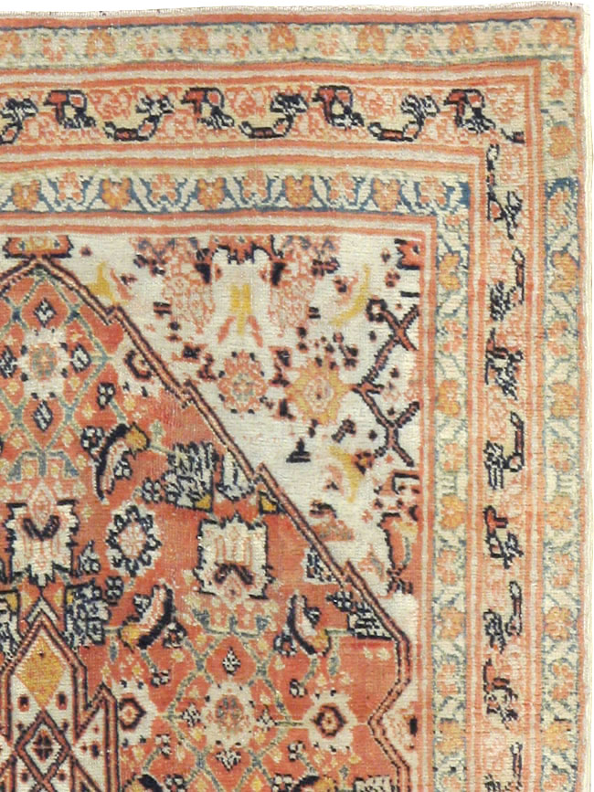 Antique Persian Tabriz Hagi Jalili Rug, No.18460 - Staging