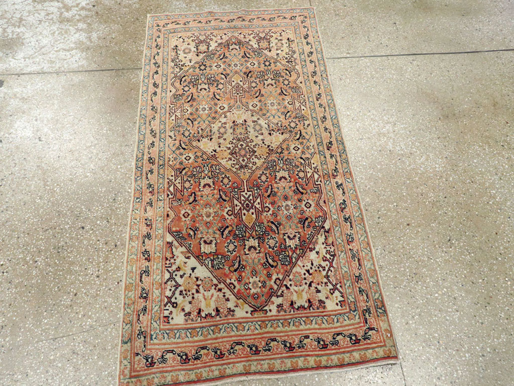 Antique Persian Tabriz Hagi Jalili Rug, No.18460 - Staging