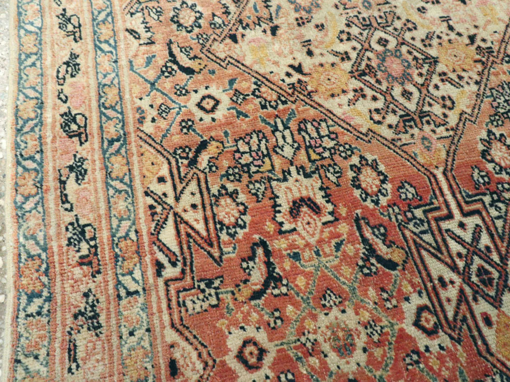 Antique Persian Tabriz Hagi Jalili Rug, No.18460 - Staging