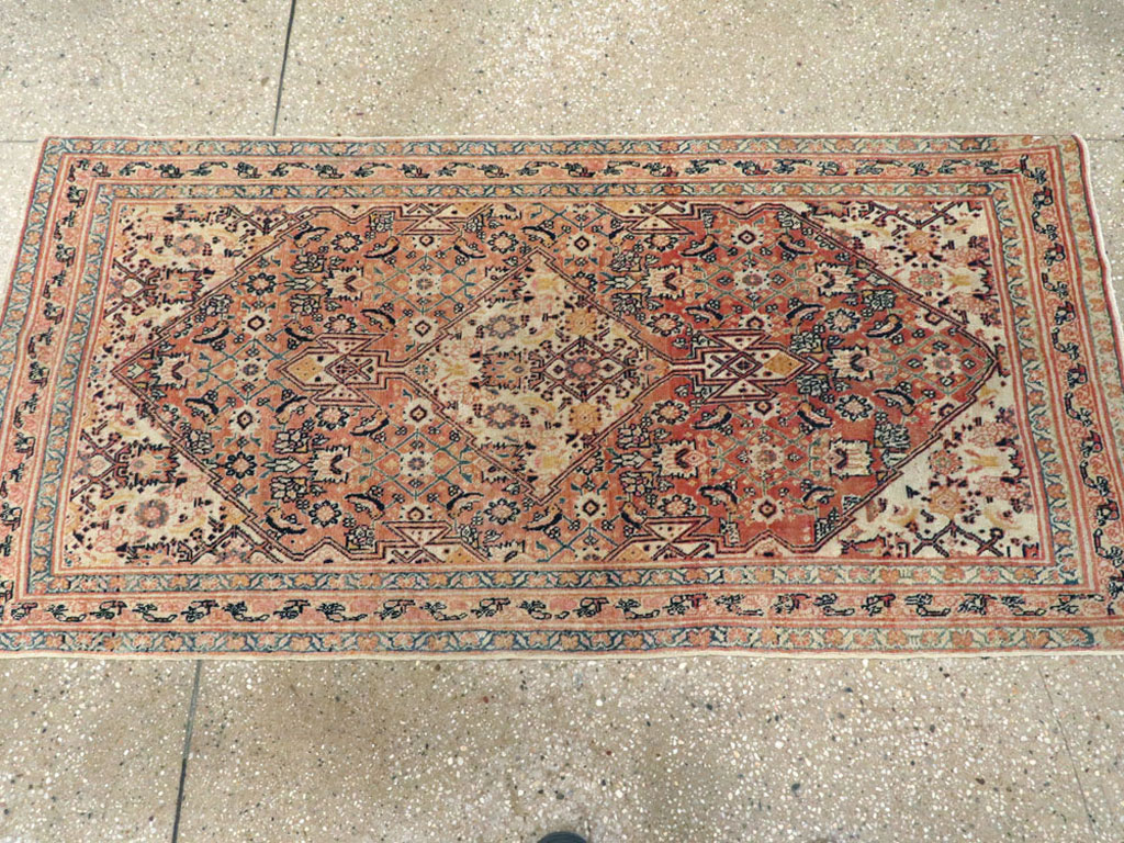 Antique Persian Tabriz Hagi Jalili Rug, No.18460 - Staging