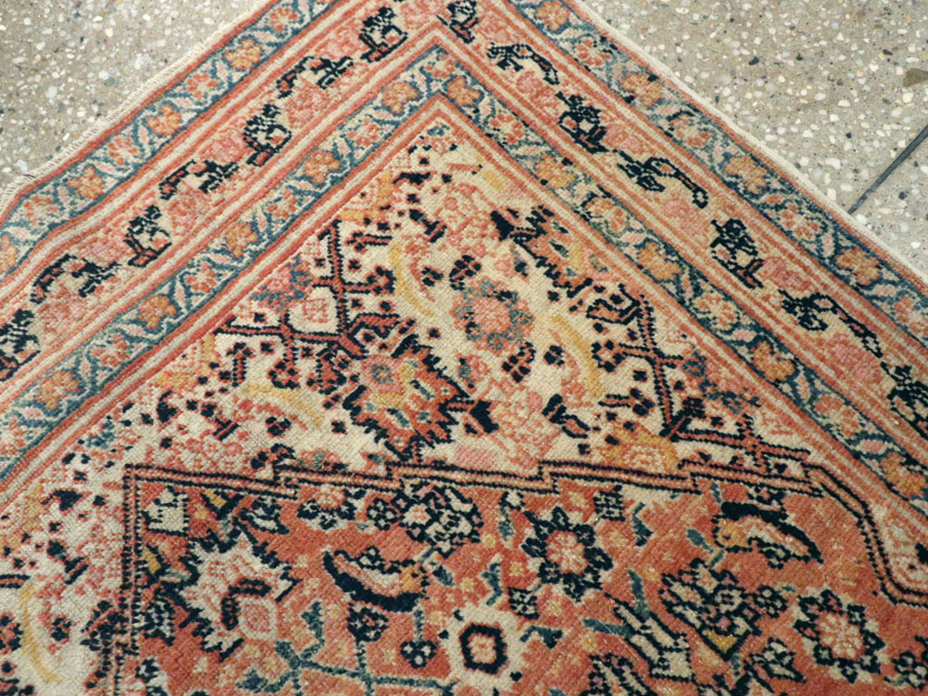 Antique Persian Tabriz Hagi Jalili Rug, No.18460 - Staging