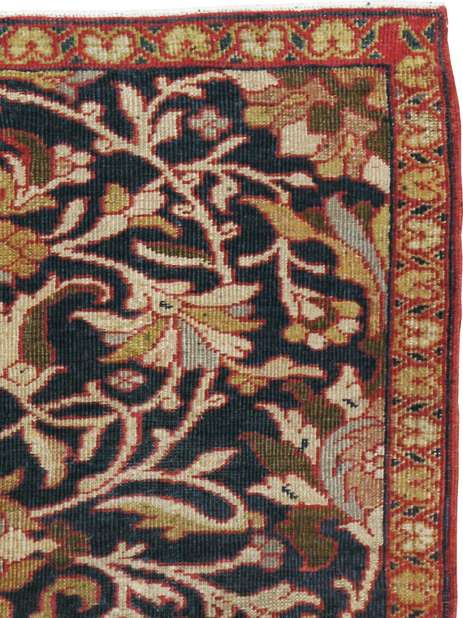 Antiuqe Persian Mahal Sampler Rug, No.18464 - Staging