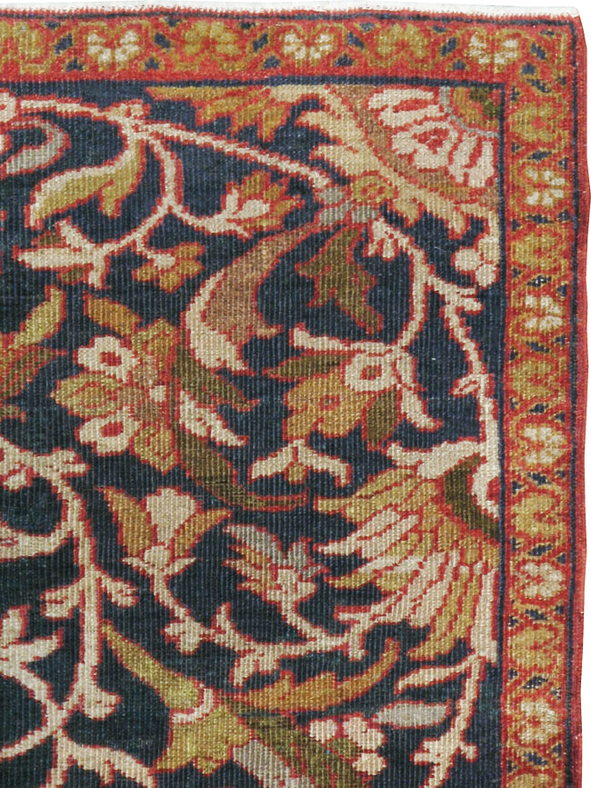 Antiuqe Persian Mahal Sampler Rug, No.18464 - Staging