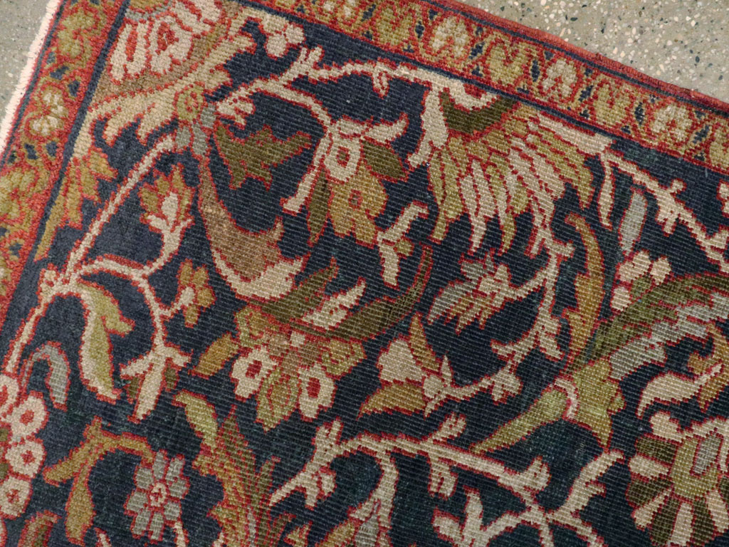 Antiuqe Persian Mahal Sampler Rug, No.18464 - Staging