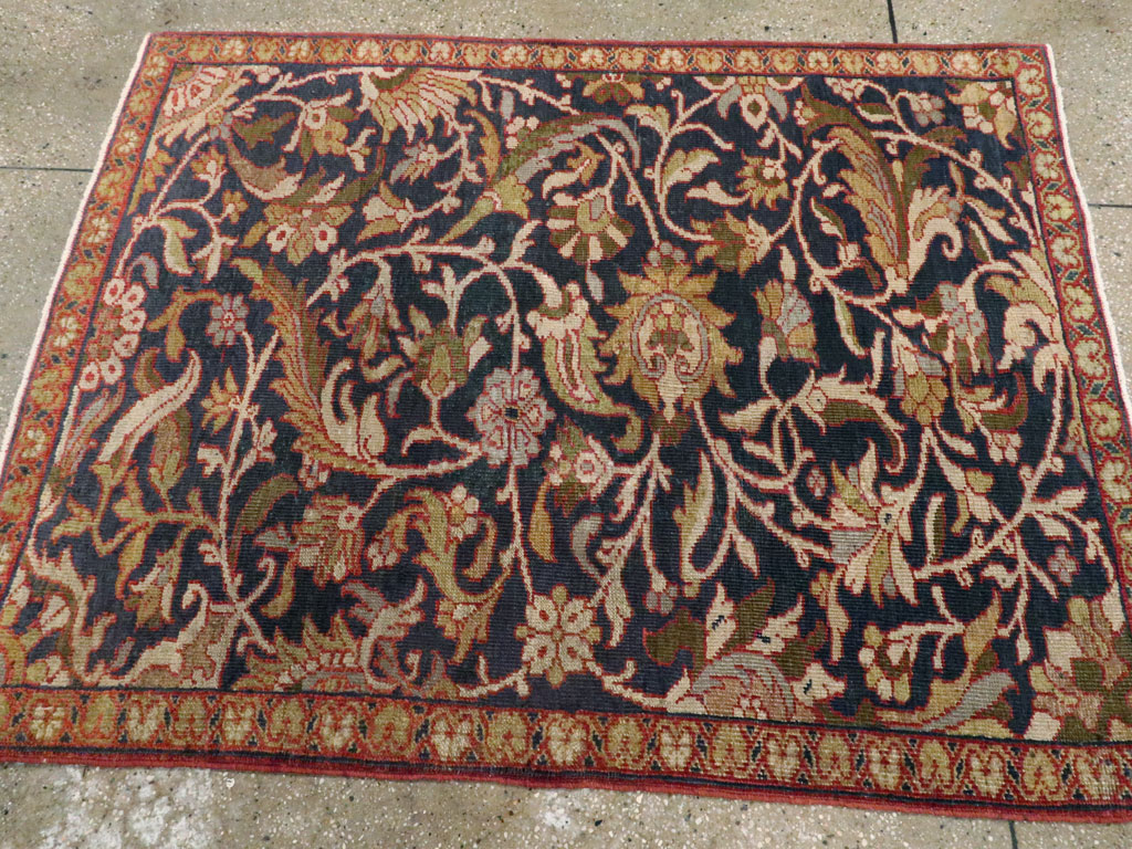 Antiuqe Persian Mahal Sampler Rug, No.18464 - Staging