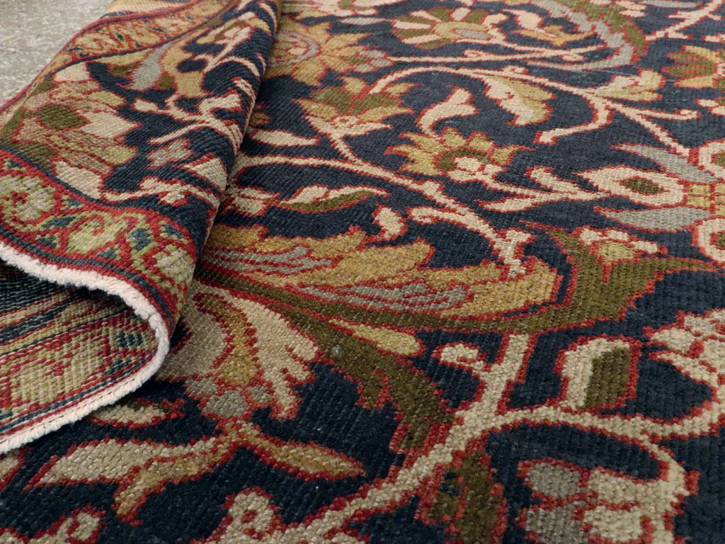 Antiuqe Persian Mahal Sampler Rug, No.18464 - Staging