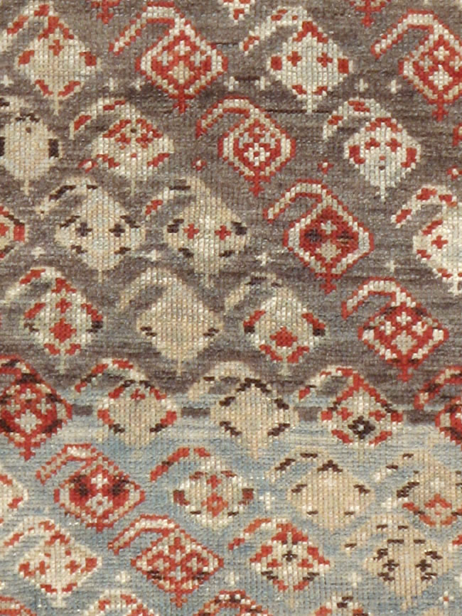Antique Caucasian Kazak Rug, No.18467 - Staging