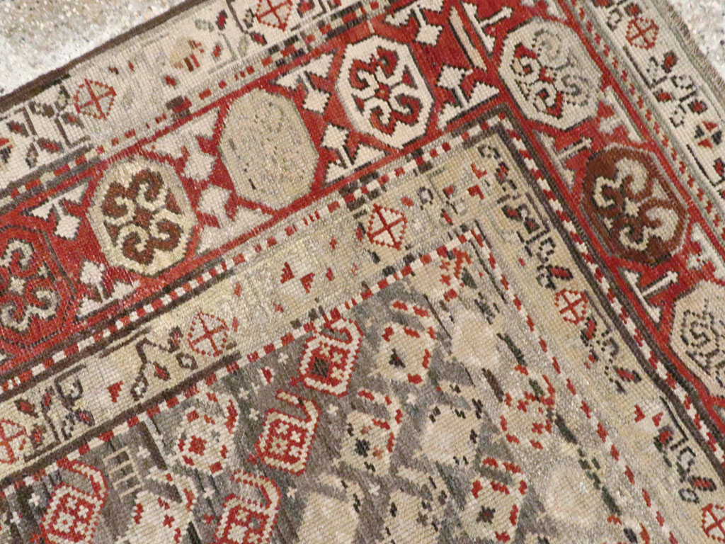 Antique Caucasian Kazak Rug, No.18467 - Staging