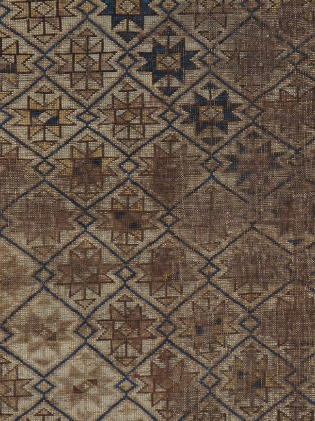 Antique Caucasian Shirvan Rug, No.18469 - Staging