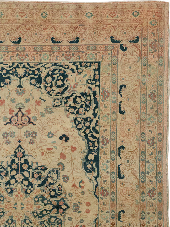 Antique Persian Tabriz Hagi Jalili Rug, No.18474 - Staging